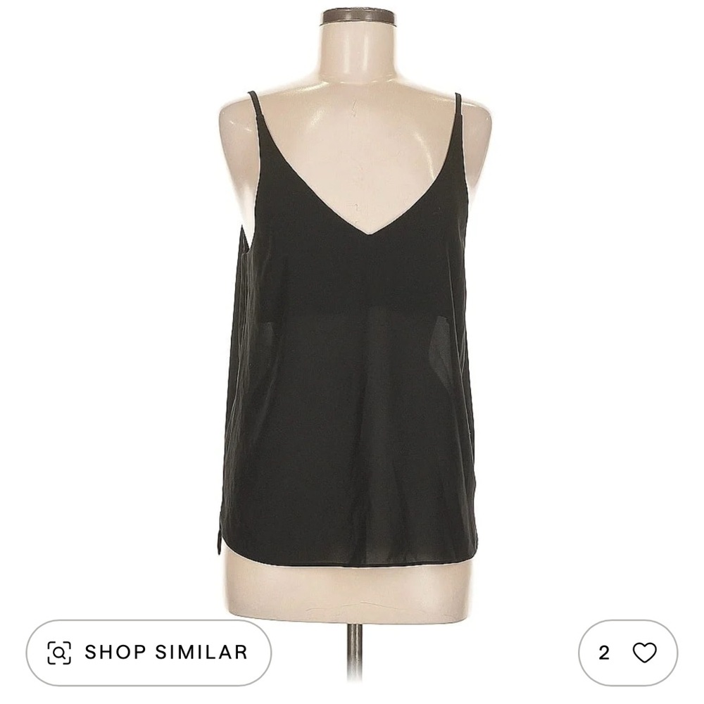 Topshop Black Camisole Top